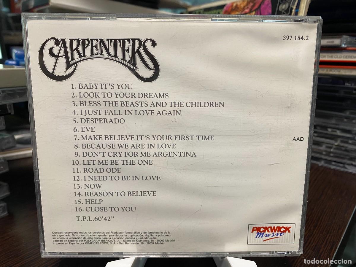 CDs de m&uacute;sica: Carpenters - Treasures (CD, Comp) - Foto 2