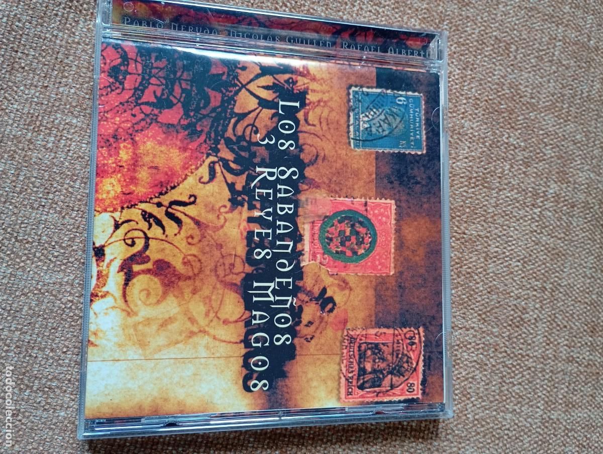 CDs de m&uacute;sica: LOS SABANDE&Ntilde;OS 3 REYES MAGOS CD COMO NUEVO - Foto 1