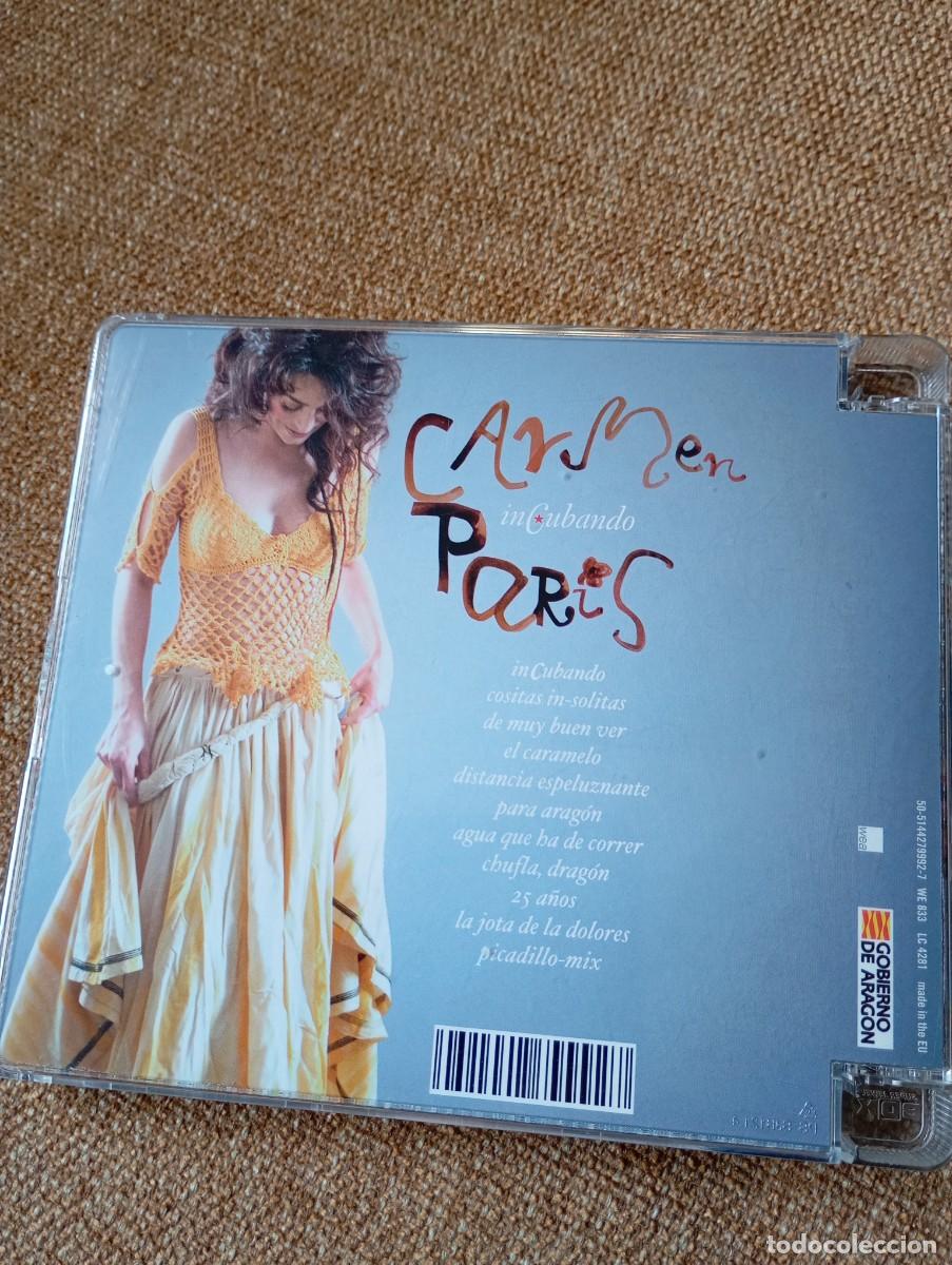 CDs de m&uacute;sica: CARMEN PARIS INCUBANDO CD COMO NUEVO - Foto 2