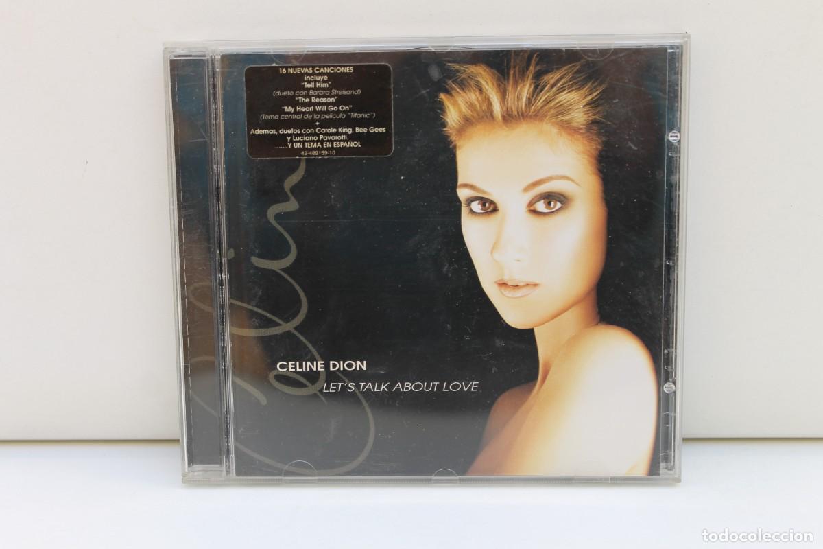 CDs de m&uacute;sica: CD- CELINE DION- LET&acute;S TALK ABOUT LOVE - Foto 1