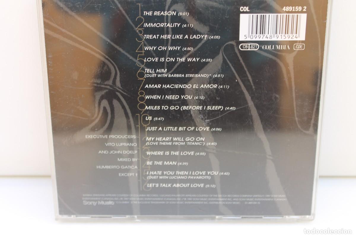 CDs de m&uacute;sica: CD- CELINE DION- LET&acute;S TALK ABOUT LOVE - Foto 3