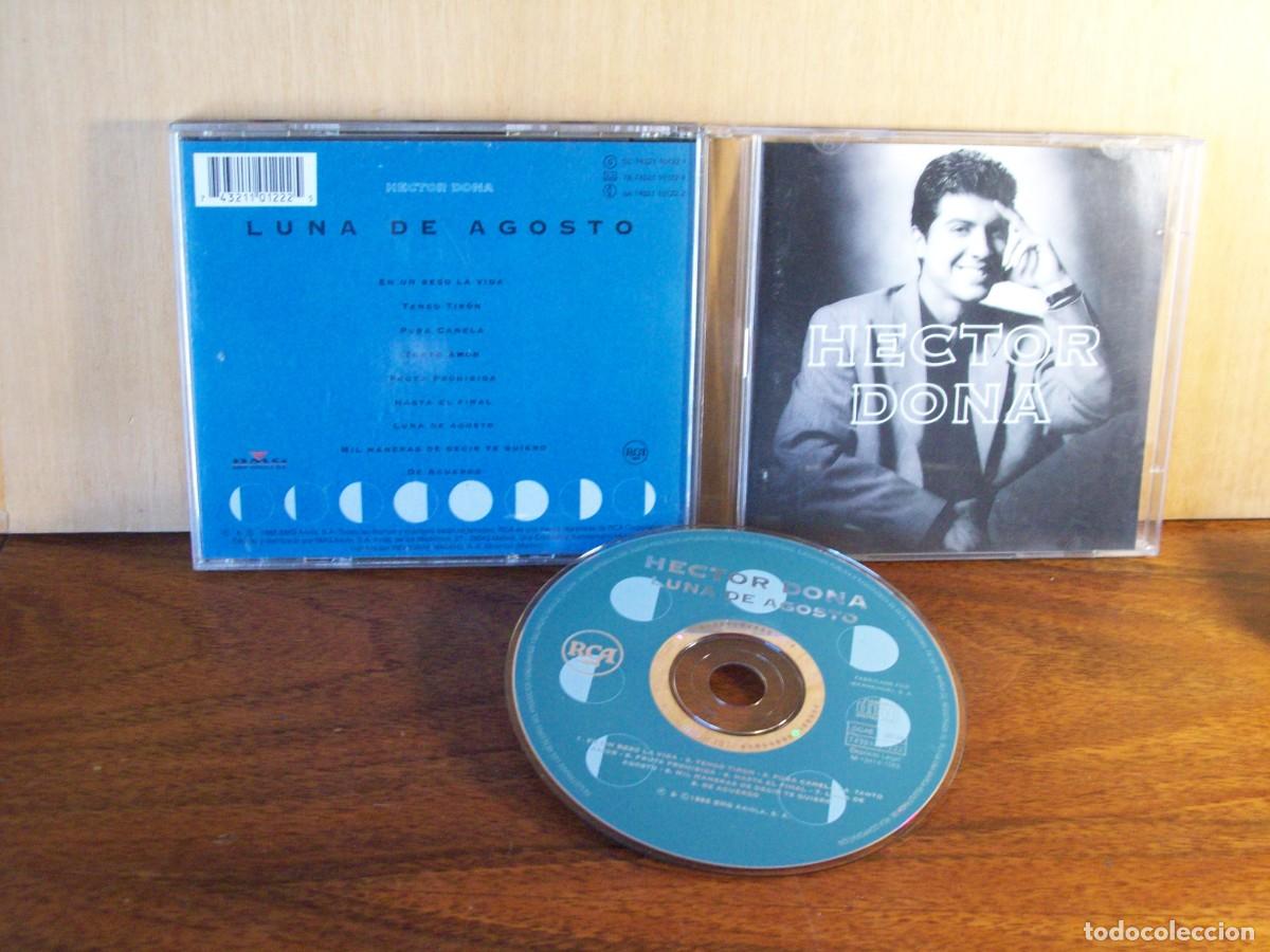 CDs de m&uacute;sica: HECTOR DONA - LUNA DE AGOSTO - CD - Foto 1