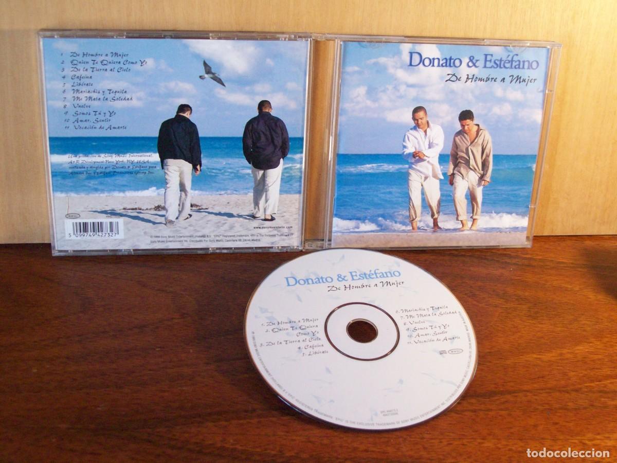 CDs de m&uacute;sica: DONATO & ESTEFANO - DE HOMBRE A MUJER - CD - Foto 1