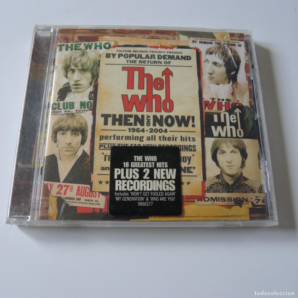 CDs de m&uacute;sica: THE WHO : THEN AND NOW CD - Foto 1