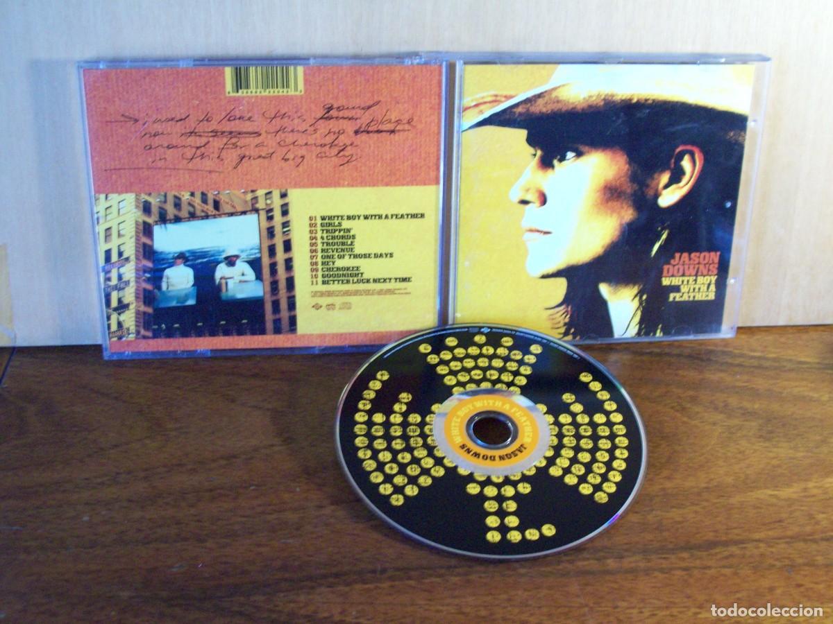 CDs de m&uacute;sica: JASON DOWNS - WHITE BOY WITH A FEATHER - CD - Foto 1