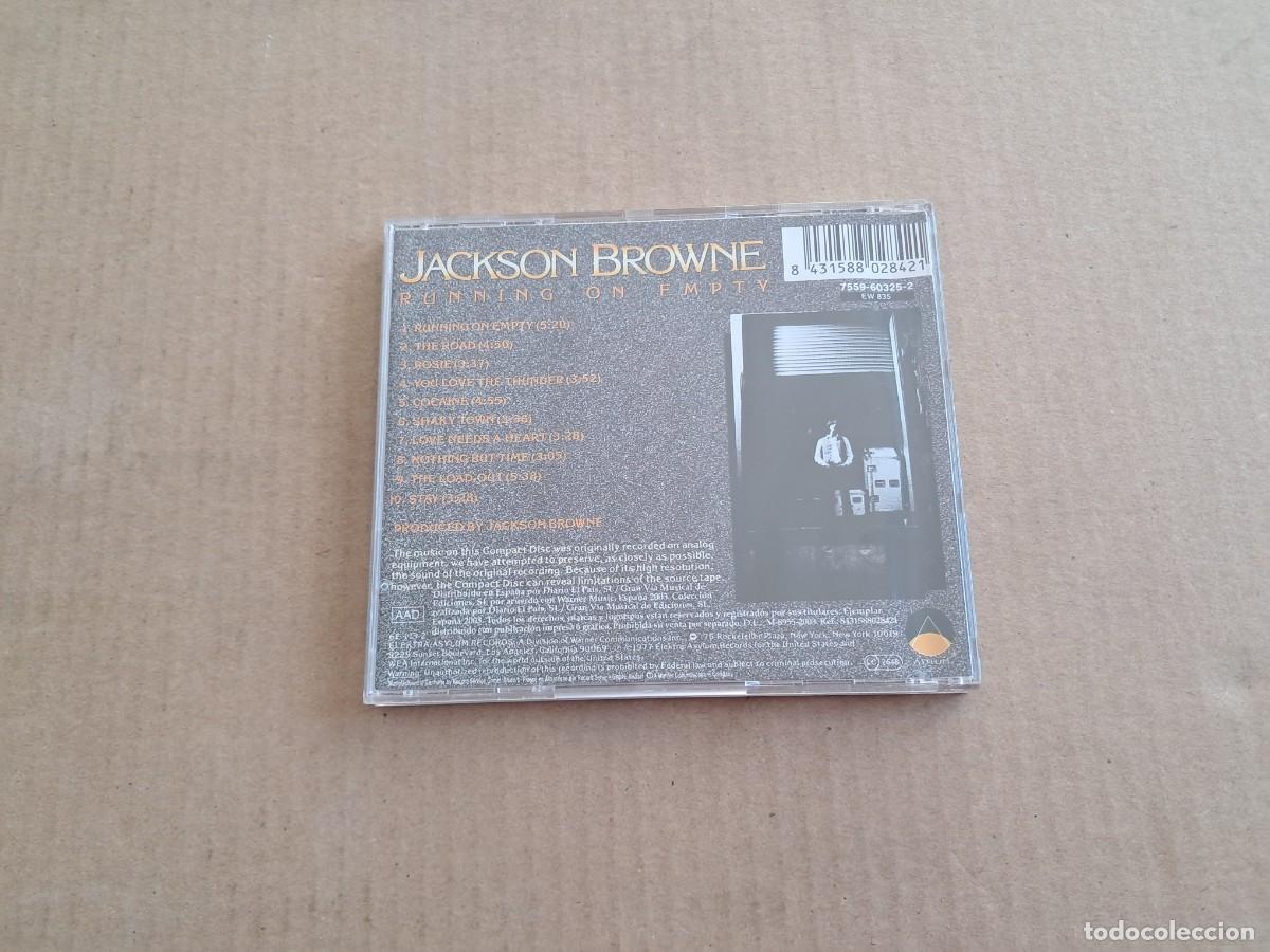 CDs de m&uacute;sica: JACKSON BROWNE - RUNNING ON EMPTY CD - Foto 3
