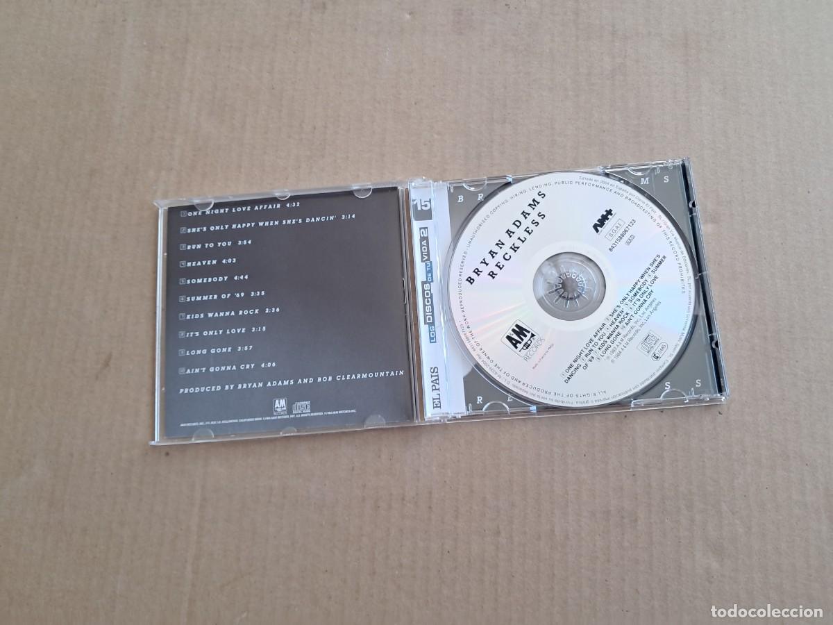 CDs de m&uacute;sica: BRYAN ADAMS - RECKLESS CD - Foto 2