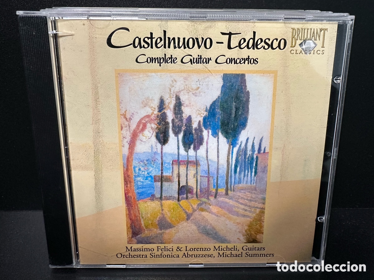 Music CDs: Castelnuovo Tedesco - Massimo Felici, Lorenzo Micheli - Complete Guitar Concertos (CD)