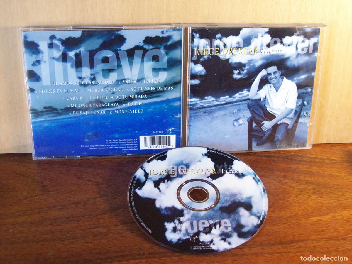 CDs de m&uacute;sica: JORGE DREXLER - LLUEVE - CD - Foto 1