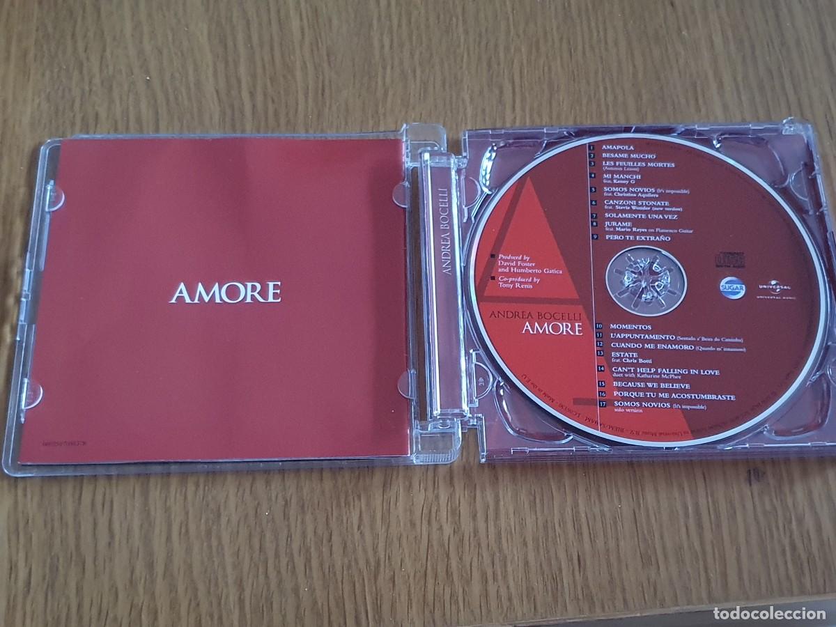 CDs de m&uacute;sica: CD Andrea Bocelli&nbsp;&ndash;&nbsp;Amore - 2006 - Foto 2
