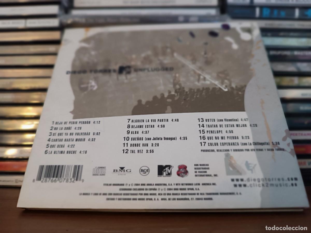 CDs de m&uacute;sica: Diego Torres (2) &lrm;&ndash; MTV Unplugged-CD - Foto 2