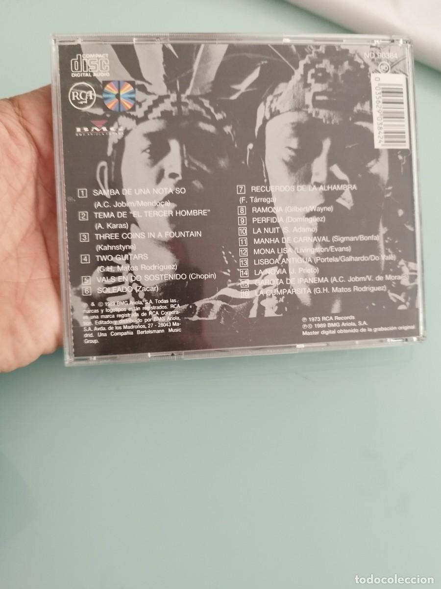 CDs de m&uacute;sica: Los Indios Tabajaras &ndash; 16 Grandes Exitos. Cd, en muy buen estado. - Foto 2