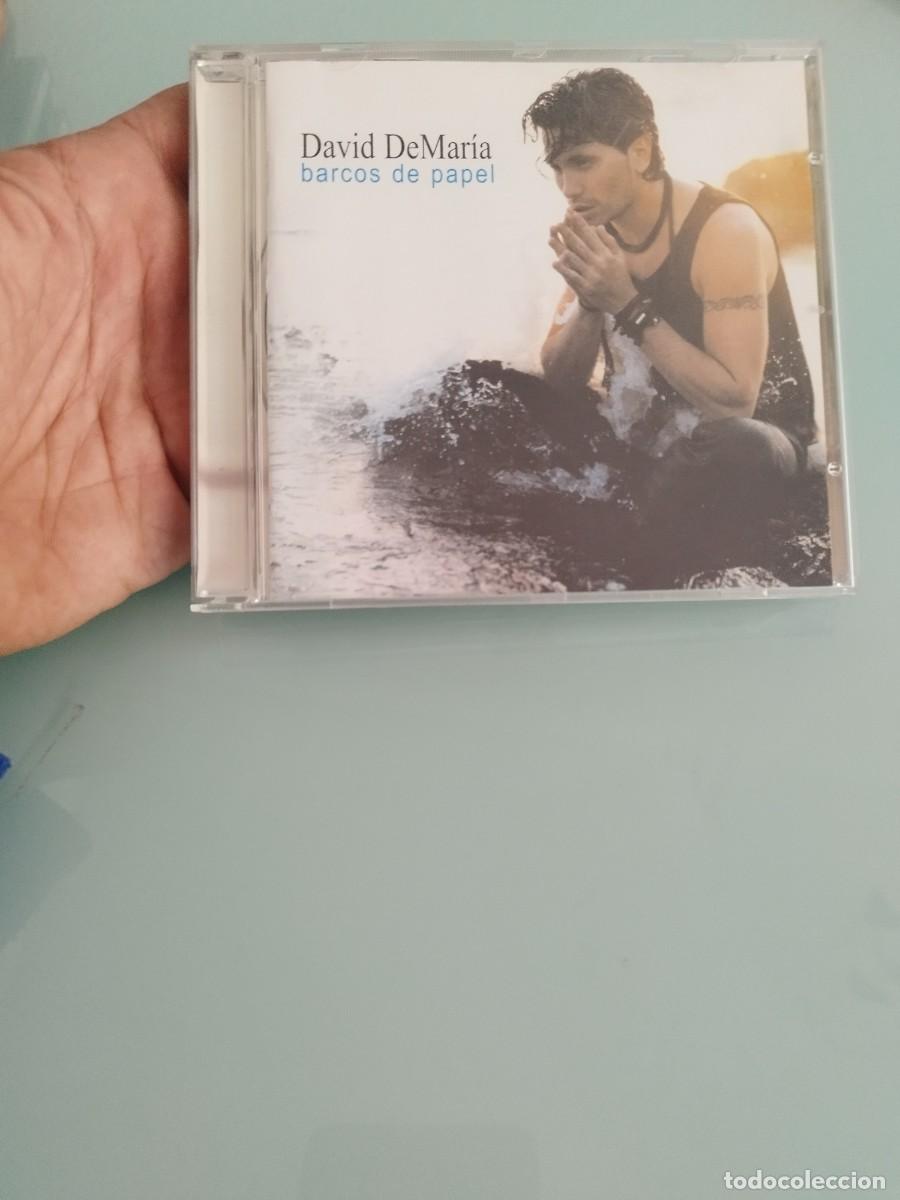 CDs de m&uacute;sica: David de Maria, barcos de papel. Cd. - Foto 1