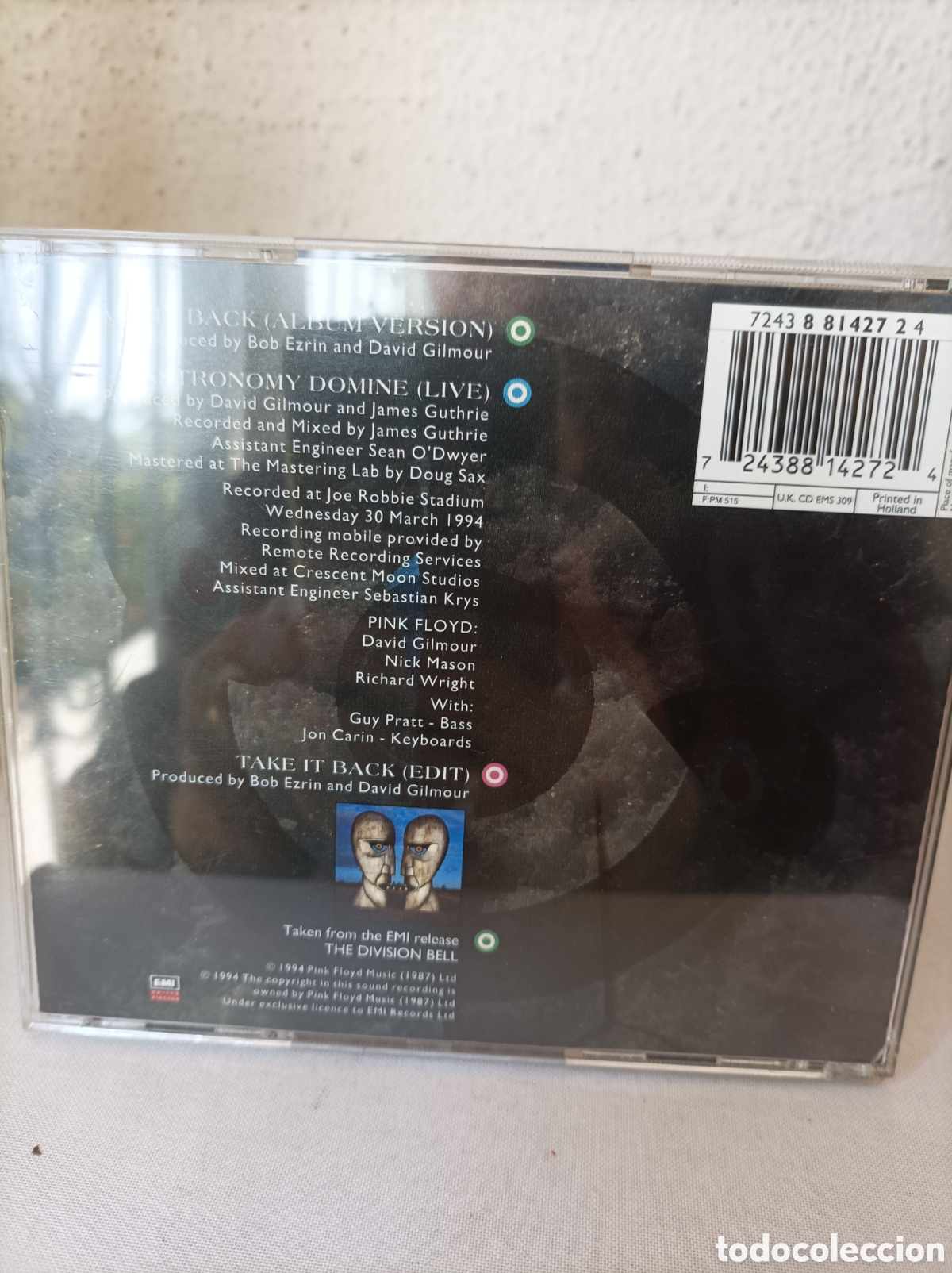 CDs de m&uacute;sica: Pink Floyd. Take it back. Cd - Foto 2