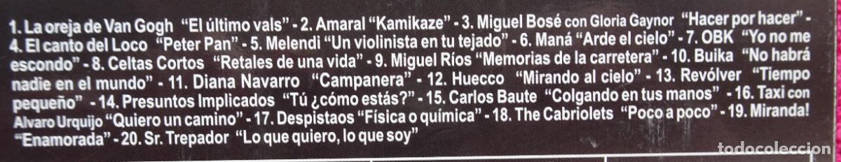 CDs de m&uacute;sica: &ntilde; los exitos del a&ntilde;o dvd videoclips warner music spain 2008 - Foto 3