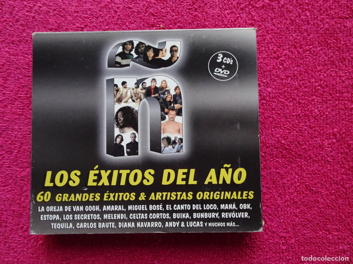 CDs de m&uacute;sica: &ntilde; los exitos del a&ntilde;o dvd videoclips warner music spain 2008 - Foto 4