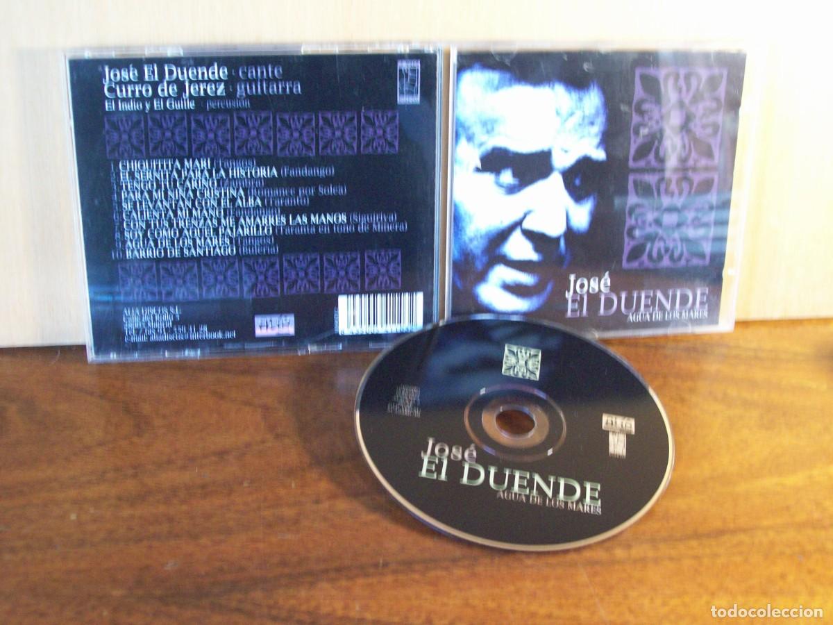 CDs de m&uacute;sica: JOSE EL DUENDE - AGUA DE LOS MARES - CD - Foto 1