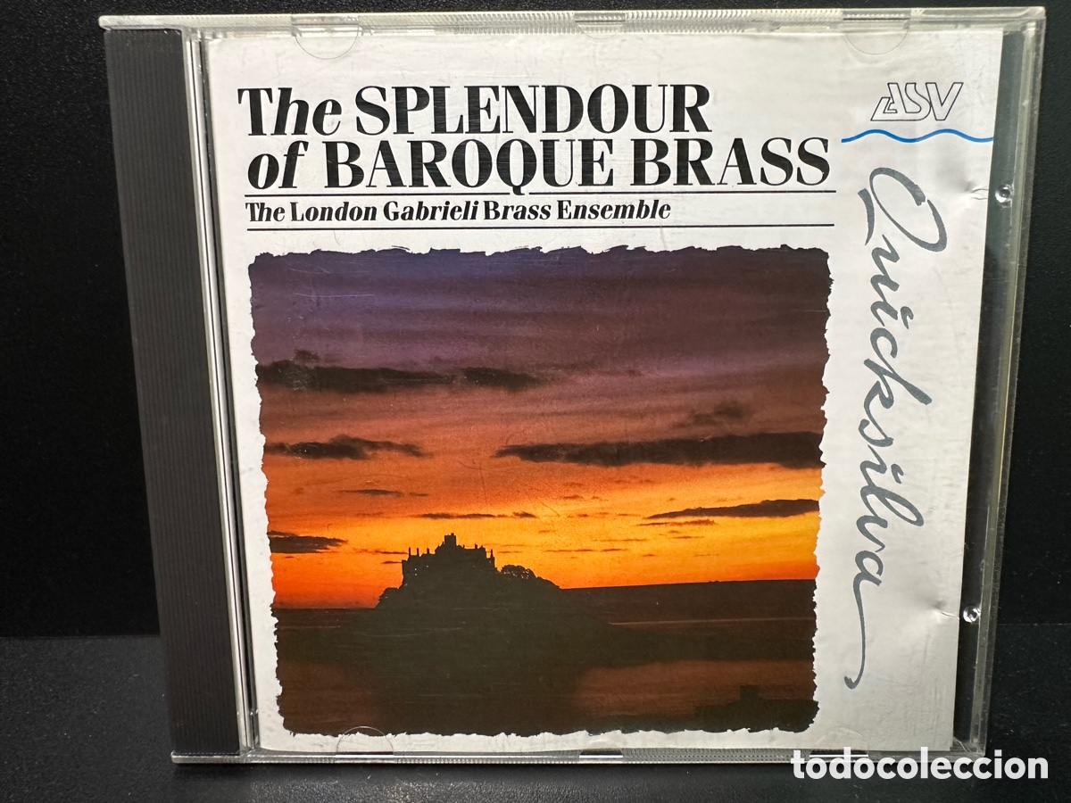 Music CDs: London Gabrieli Brass Ensemble - The Splendour Of Baroque Brass (CD)