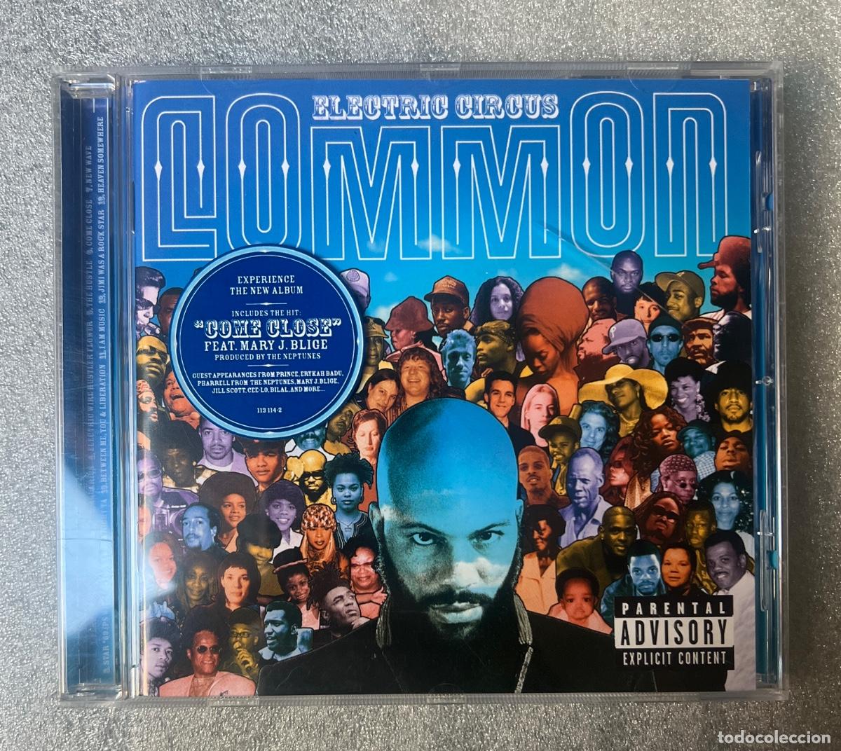 CDs de m&uacute;sica: COMMON. ELECTRIC CIRCUS. Cd. Pop, Techno, Rap.... MARY J. BLIGE. - Foto 1