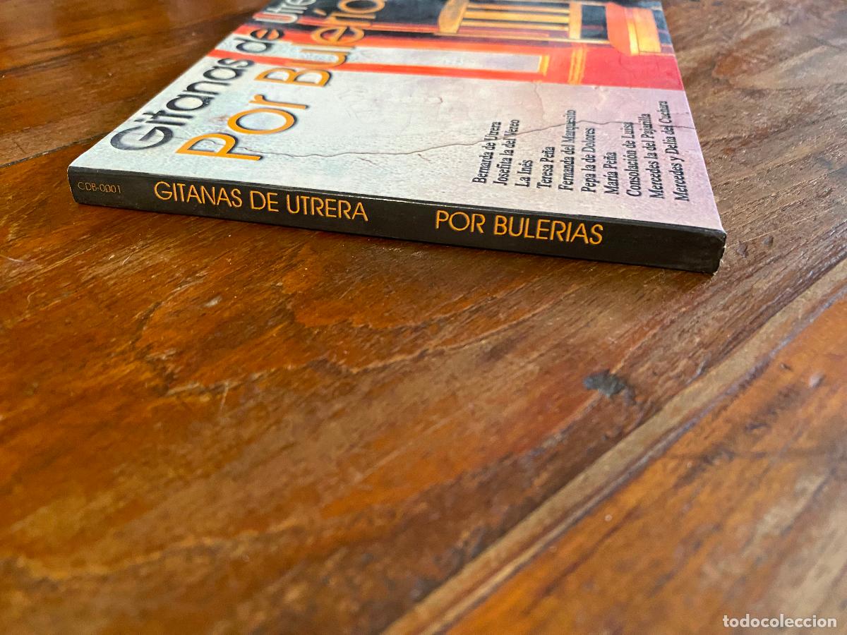 CDs de m&uacute;sica: GITANAS DE UTRERA POR BULER&Iacute;AS - CD - LUNA DISCO 2000. - Foto 2