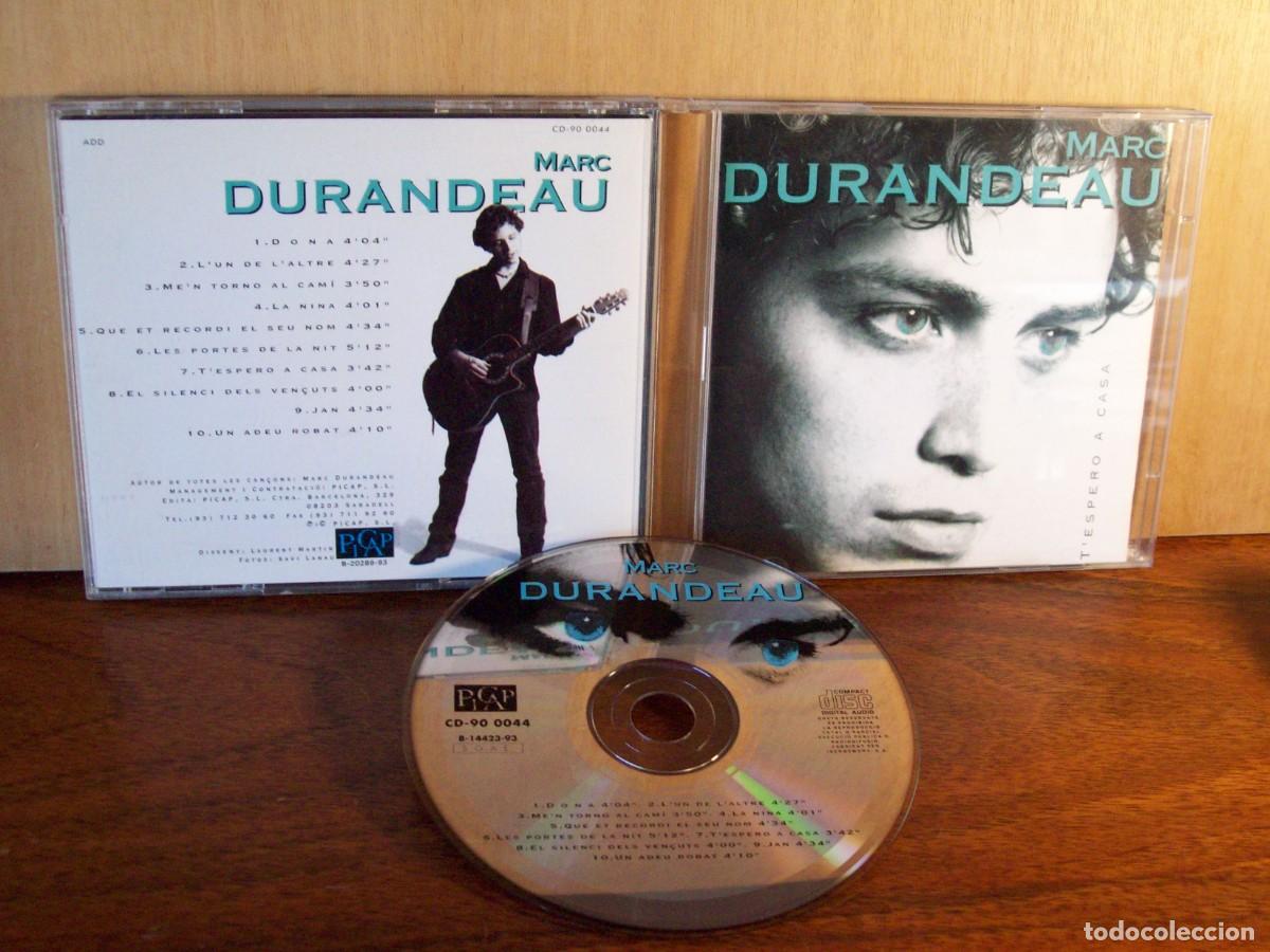 CDs de m&uacute;sica: MARC DURANDEAU - TESPERO A CASA - CD - Foto 1