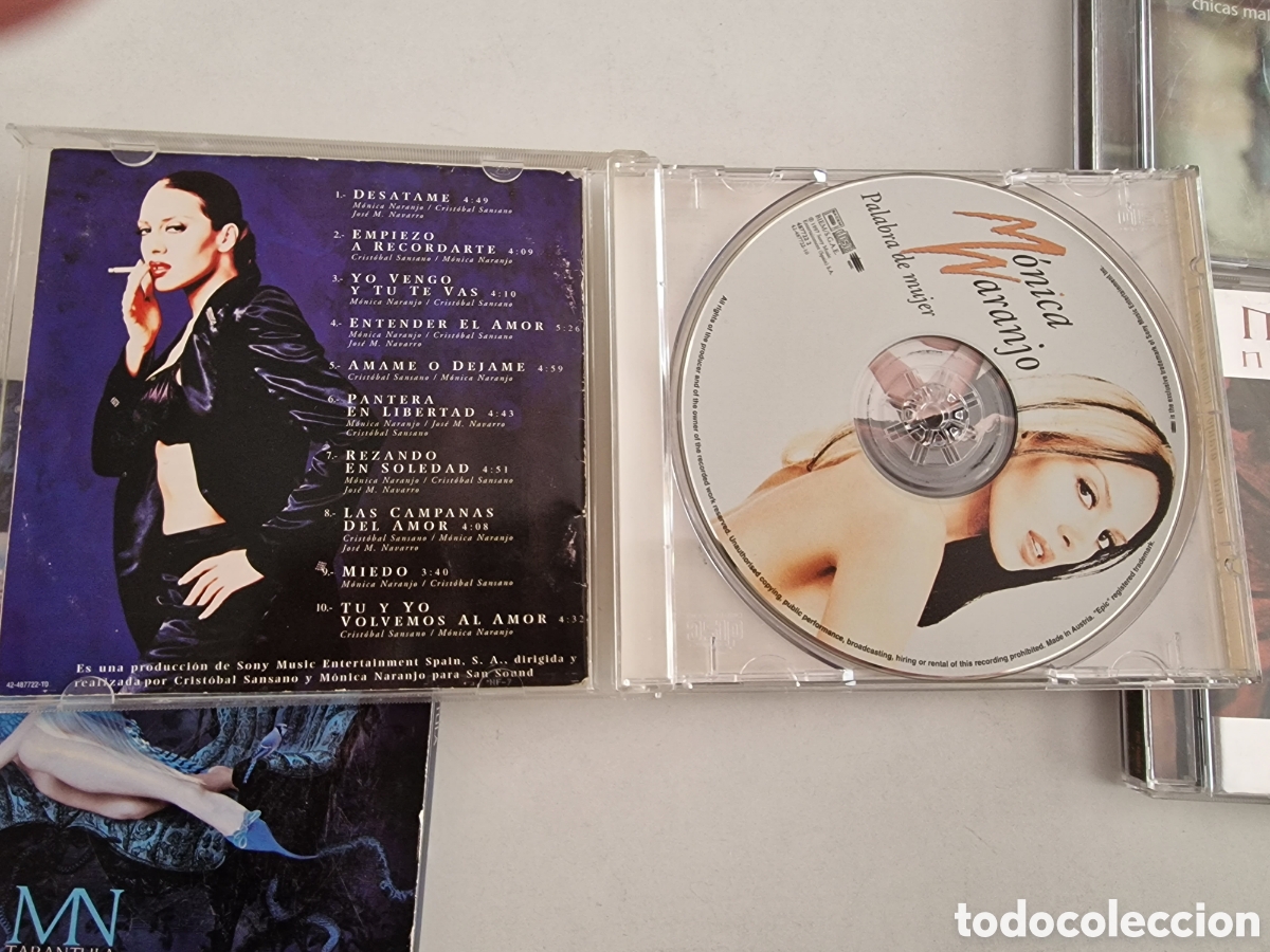 CDs de m&uacute;sica: Pack M&oacute;nica naranjo 4 cds - Foto 4