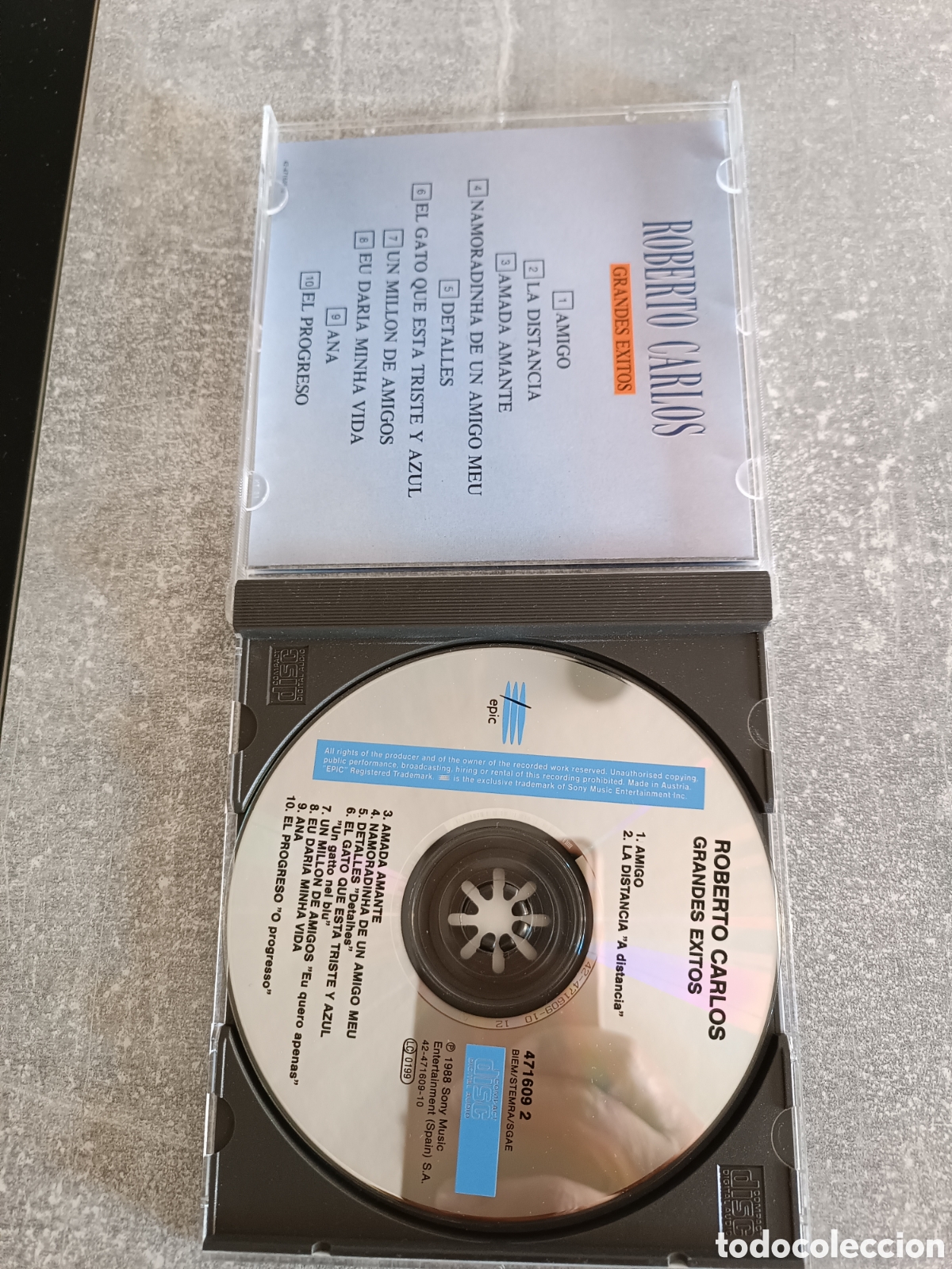 CDs de m&uacute;sica: Roberto Carlos Grandes &Eacute;xitos - Foto 3