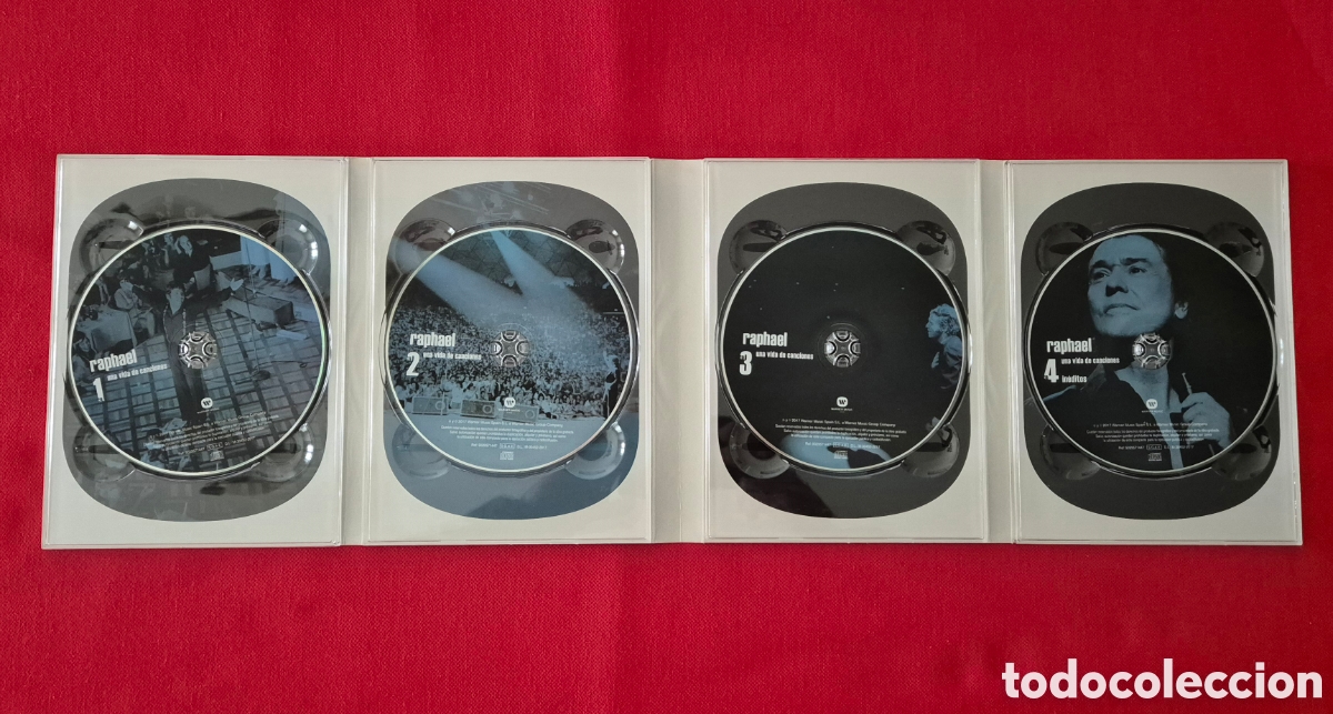 CDs de m&uacute;sica: Raphael Una vida en canciones Box 4 cds 2017 - Foto 5