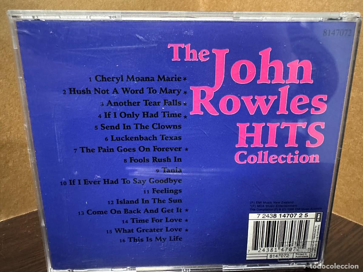 CDs de m&uacute;sica: John Rowles - The John Rowles Hits Collection (CD) - Foto 2