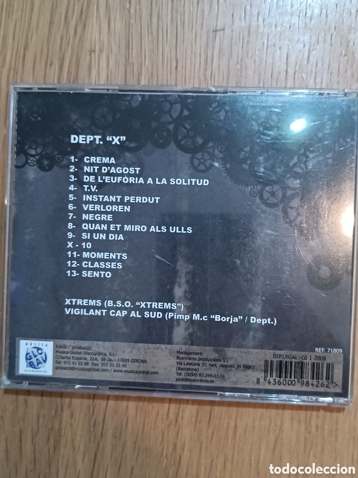 CDs de m&uacute;sica: DEPT. CD X (2008 SPAIN) - Foto 2
