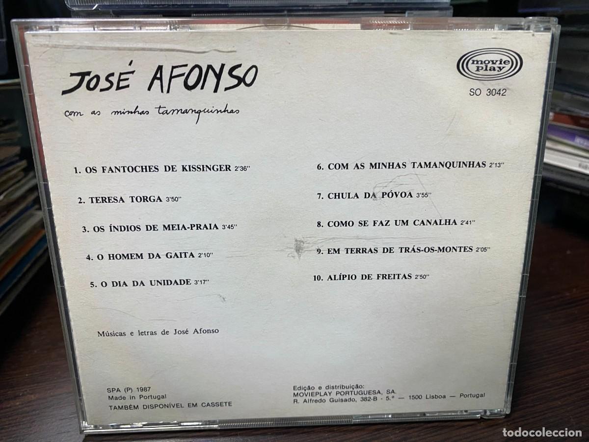 CDs de m&uacute;sica: Jos&eacute; Afonso - Com As Minhas Tamanquinhas (CD) - Foto 2