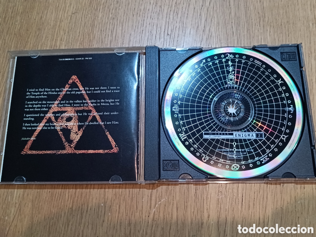 CDs de m&uacute;sica: Enigma CD The Cross Of Changes - Foto 3
