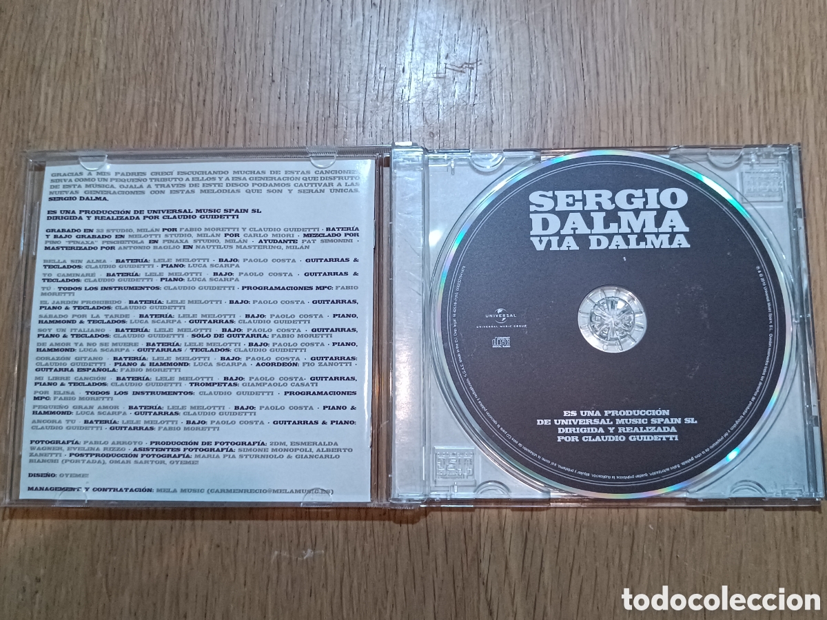 CDs de m&uacute;sica: Sergio Dalma CD V&iacute;a Dalma - Foto 3