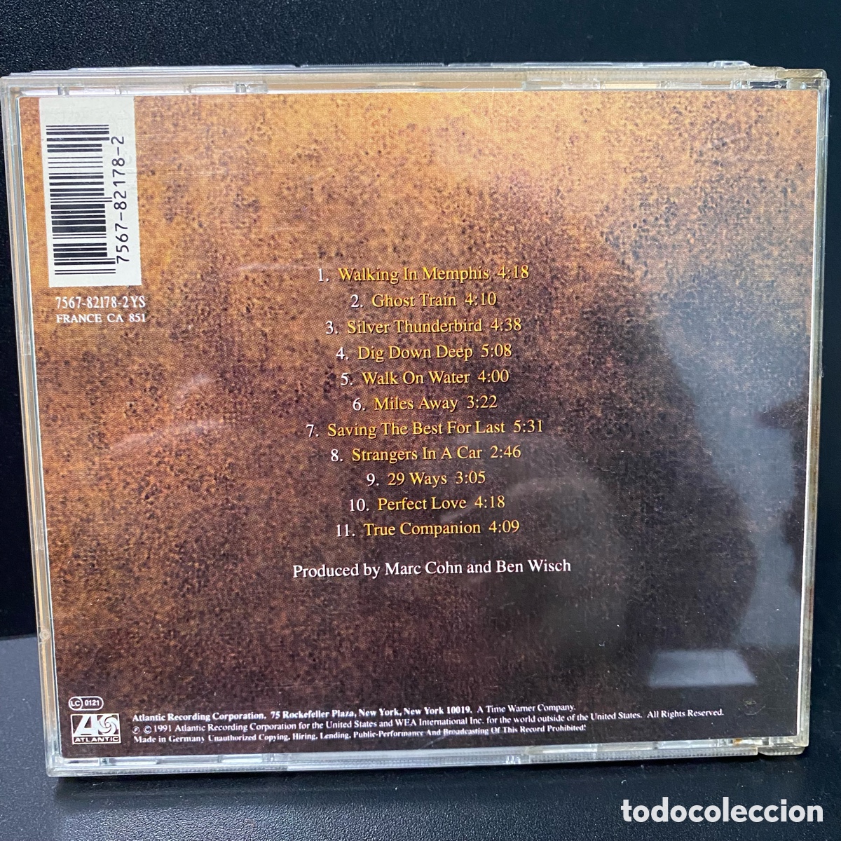 CDs de m&uacute;sica: Marc Cohn - Burning The Daze (CD) - Foto 2