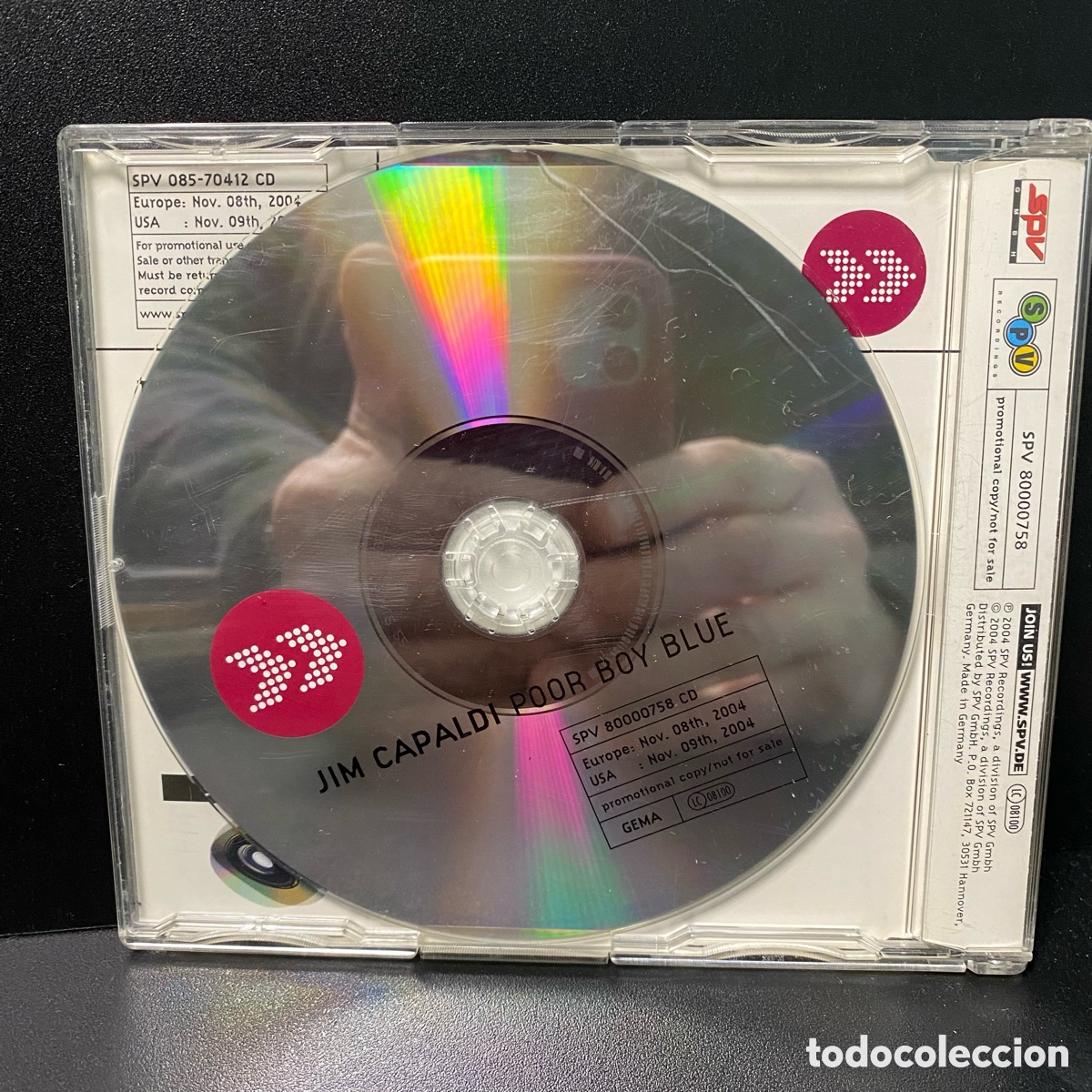 CDs de m&uacute;sica: Jim Capaldi - Poor Boy Blue (CD) - Foto 2