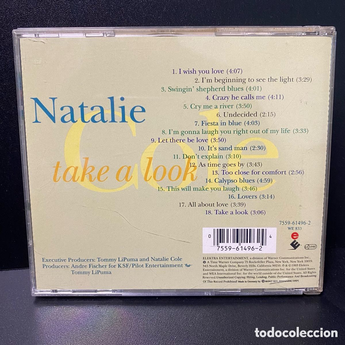 CDs de m&uacute;sica: Natalie Cole - Take A Look (CD) - Foto 2