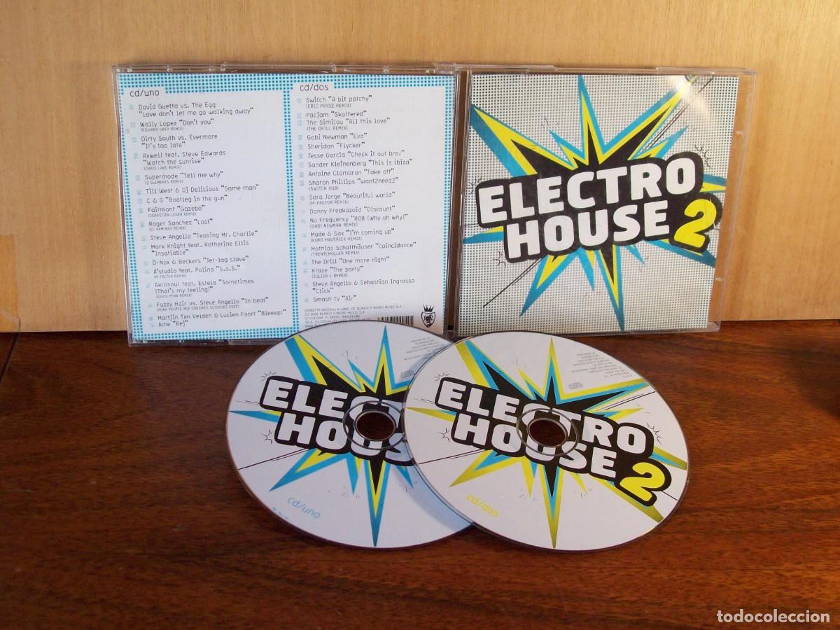 CDs de m&uacute;sica: ELECTRO HOUSE 2 - DOBLE CD - Foto 1