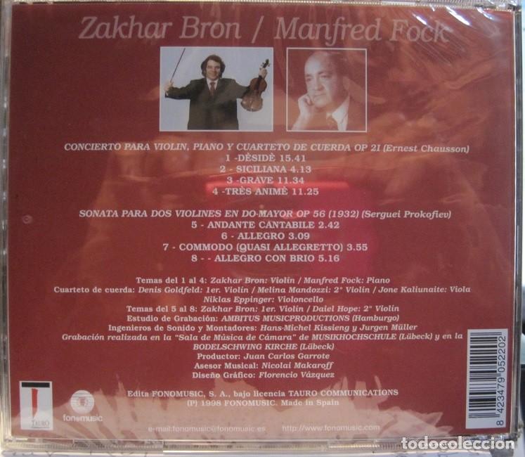 CDs de m&uacute;sica: Chausson - Prokofiev - Precintado - Foto 2
