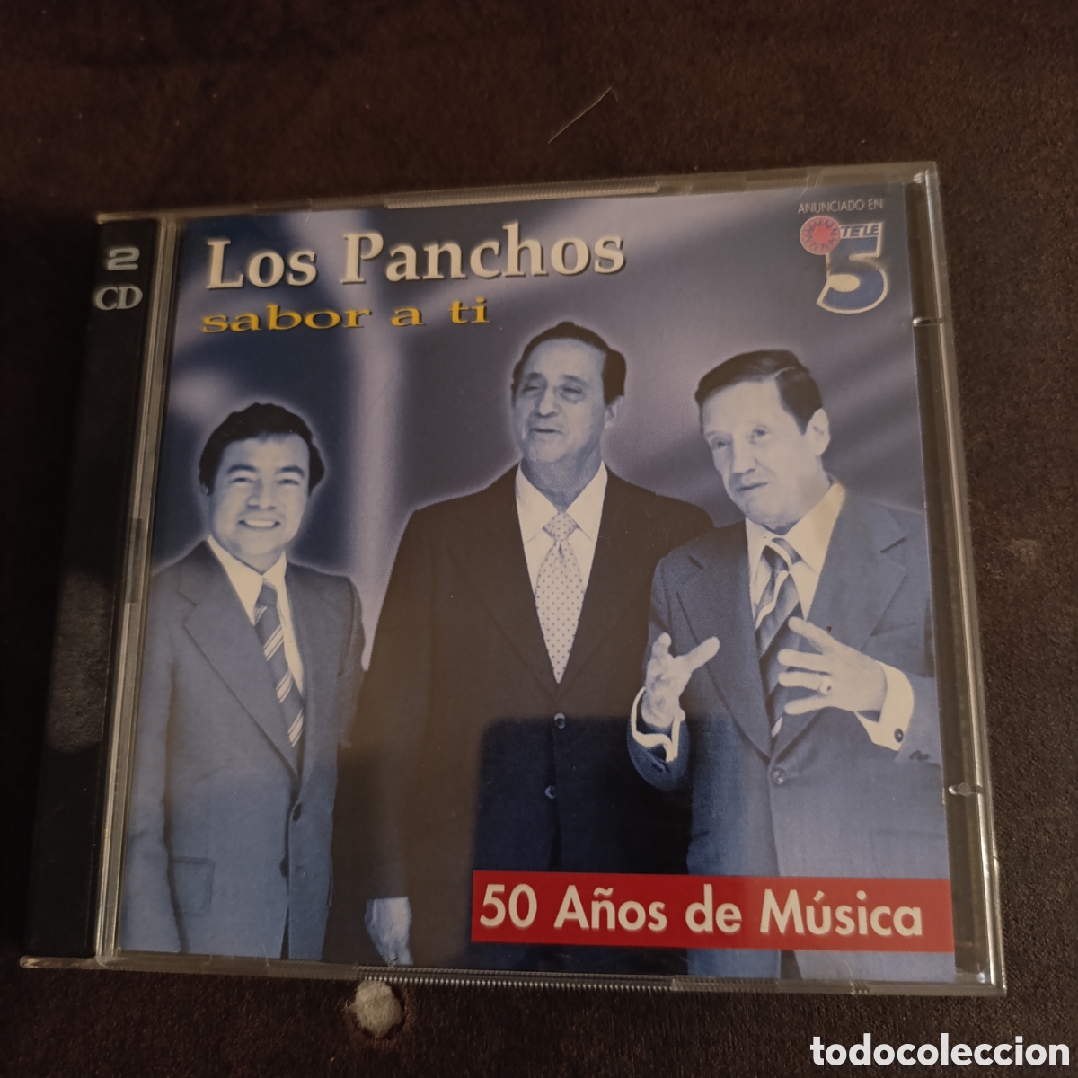CDs de m&uacute;sica: CD LOS PANCHOS,SABOR A TI, 2 CDS. - Foto 1
