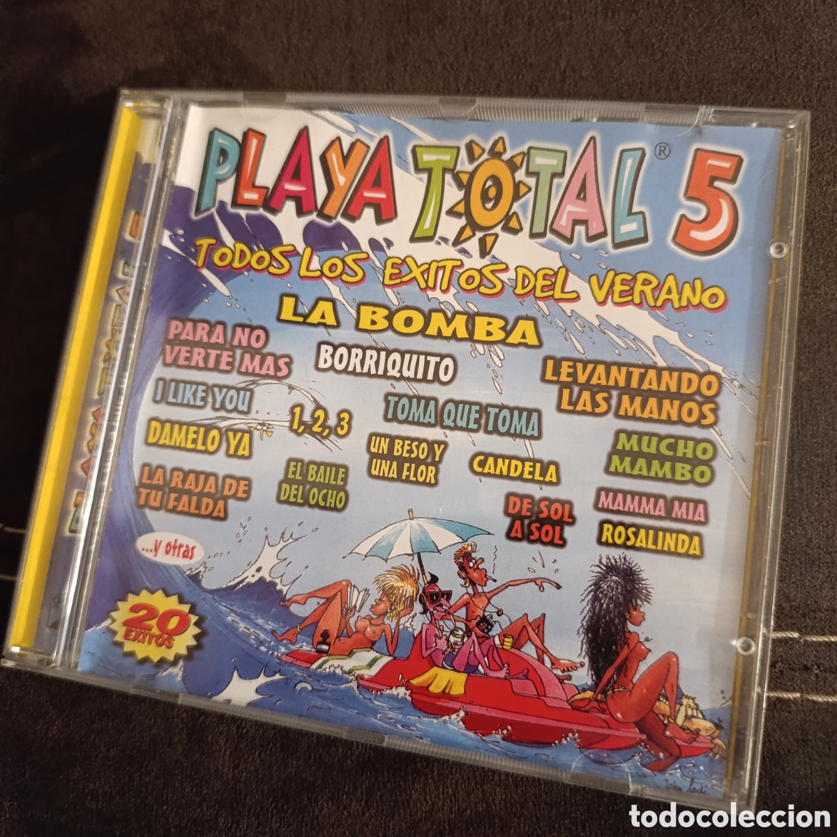 CDs de m&uacute;sica: CD PLAYA TOTAL 5, (20 EXITOS DE VERANO) - Foto 1