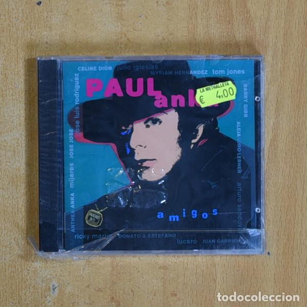 CDs de m&uacute;sica: PAUL ANKA - AMIGOS - CD - Foto 1