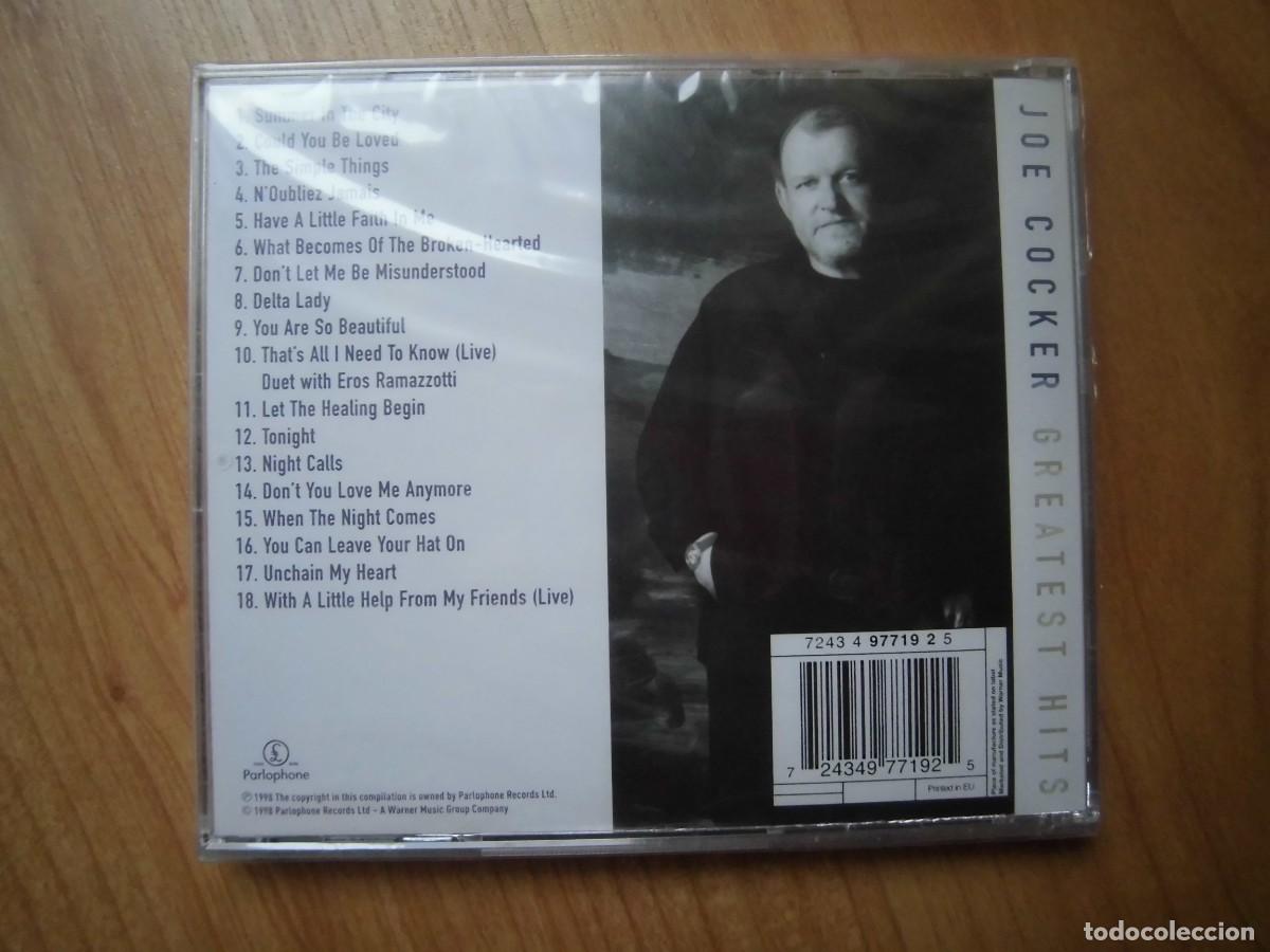 CDs de m&uacute;sica: CD JOE COCKER GREATEST HITS PRECINTADO - Foto 2