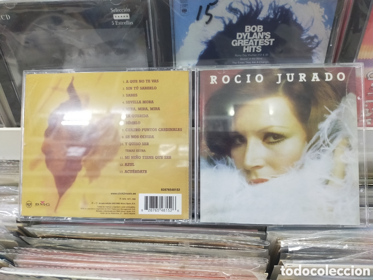 CDs de m&uacute;sica: Roc&iacute;o jurado CD 2003 rareza - Foto 1