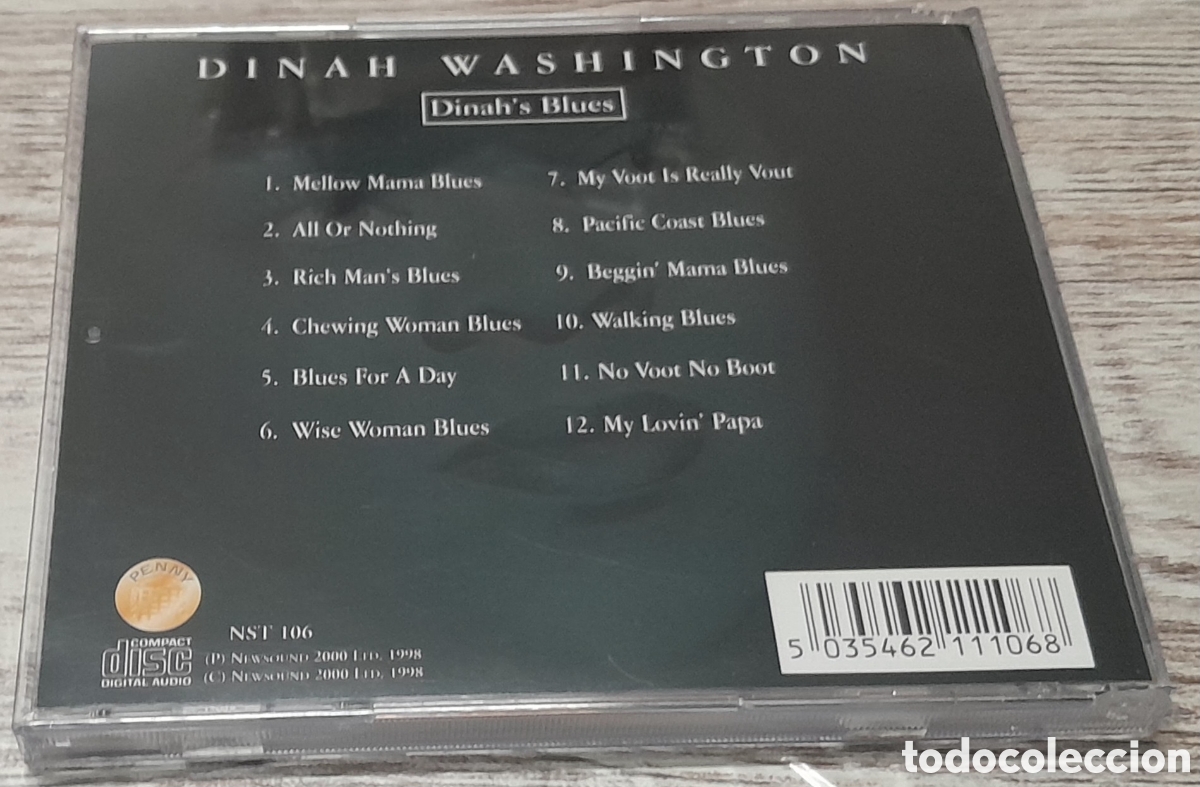 CDs de m&uacute;sica: DINAH WASHINGTON - DINAHS BLUES - Foto 2