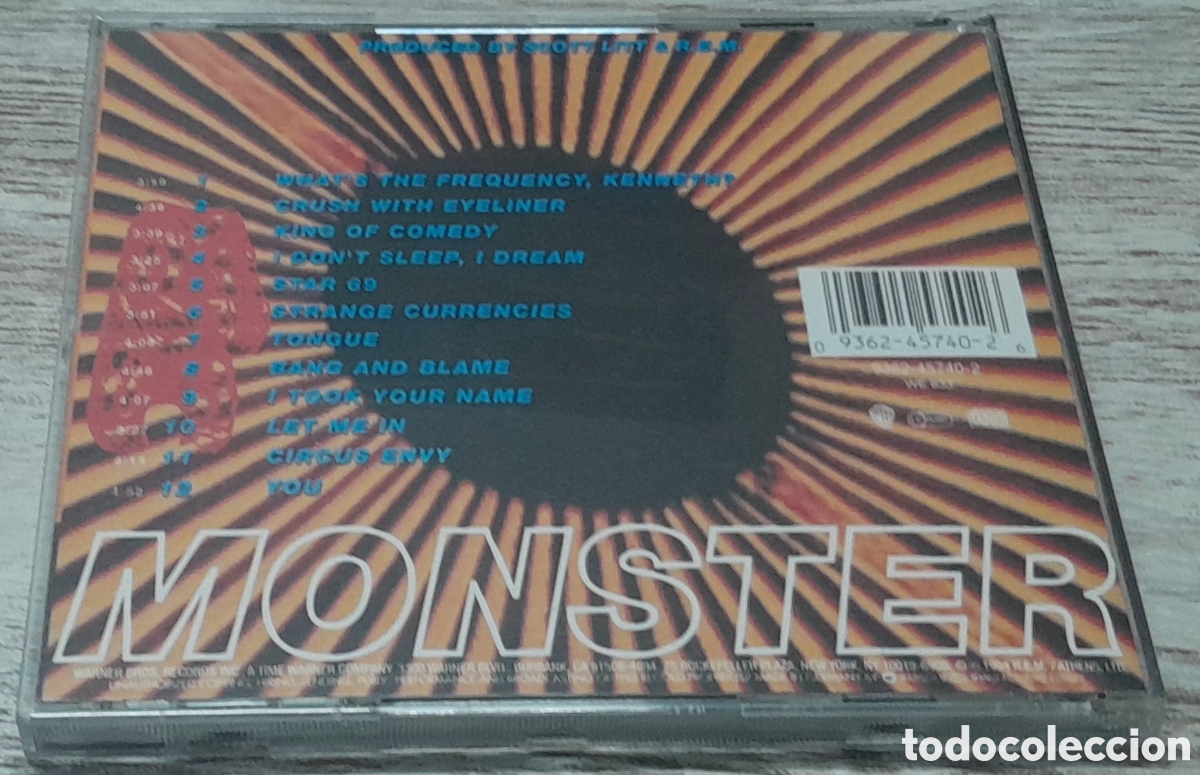 CDs de m&uacute;sica: R.E.M. - MONSTER - WARNER - Foto 2