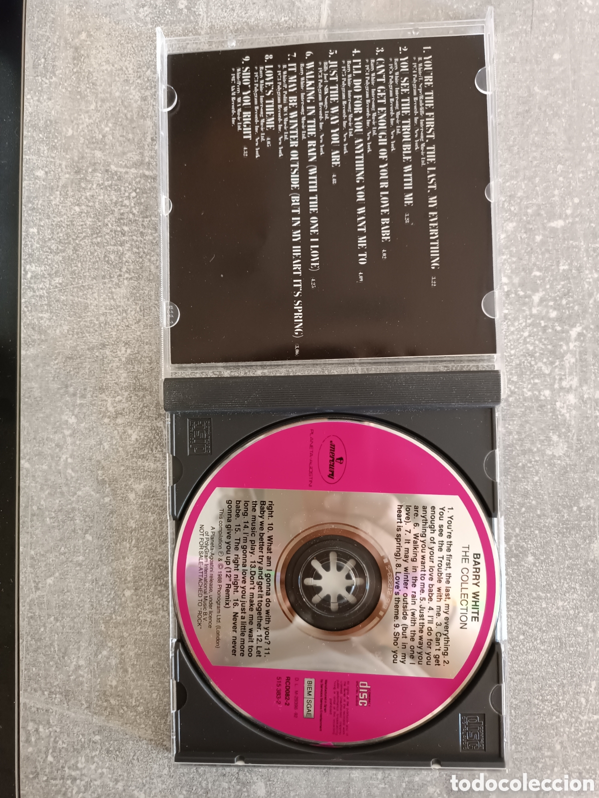 CDs de m&uacute;sica: Barry White. The Collection - Foto 3