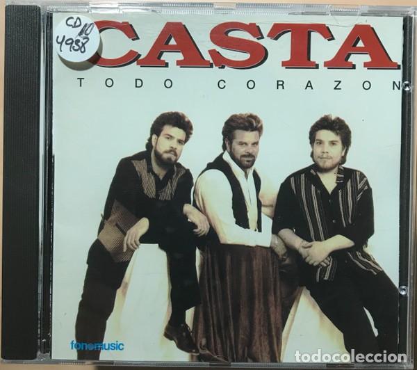 CDs de m&uacute;sica: Casta &ndash; Todo Coraz&oacute;n - Foto 1