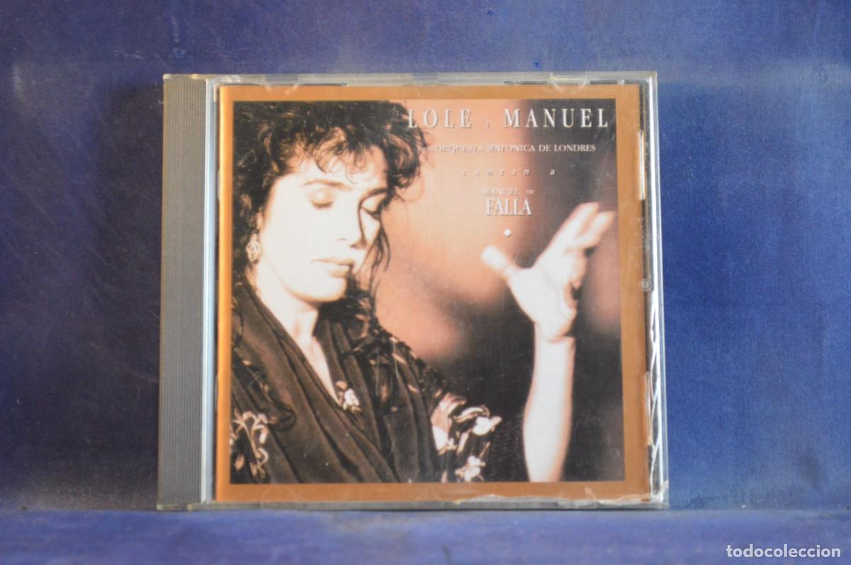 CDs de m&uacute;sica: LOLE Y MANUEL CANTA A MANUEL DE FALLA - CD - Foto 1