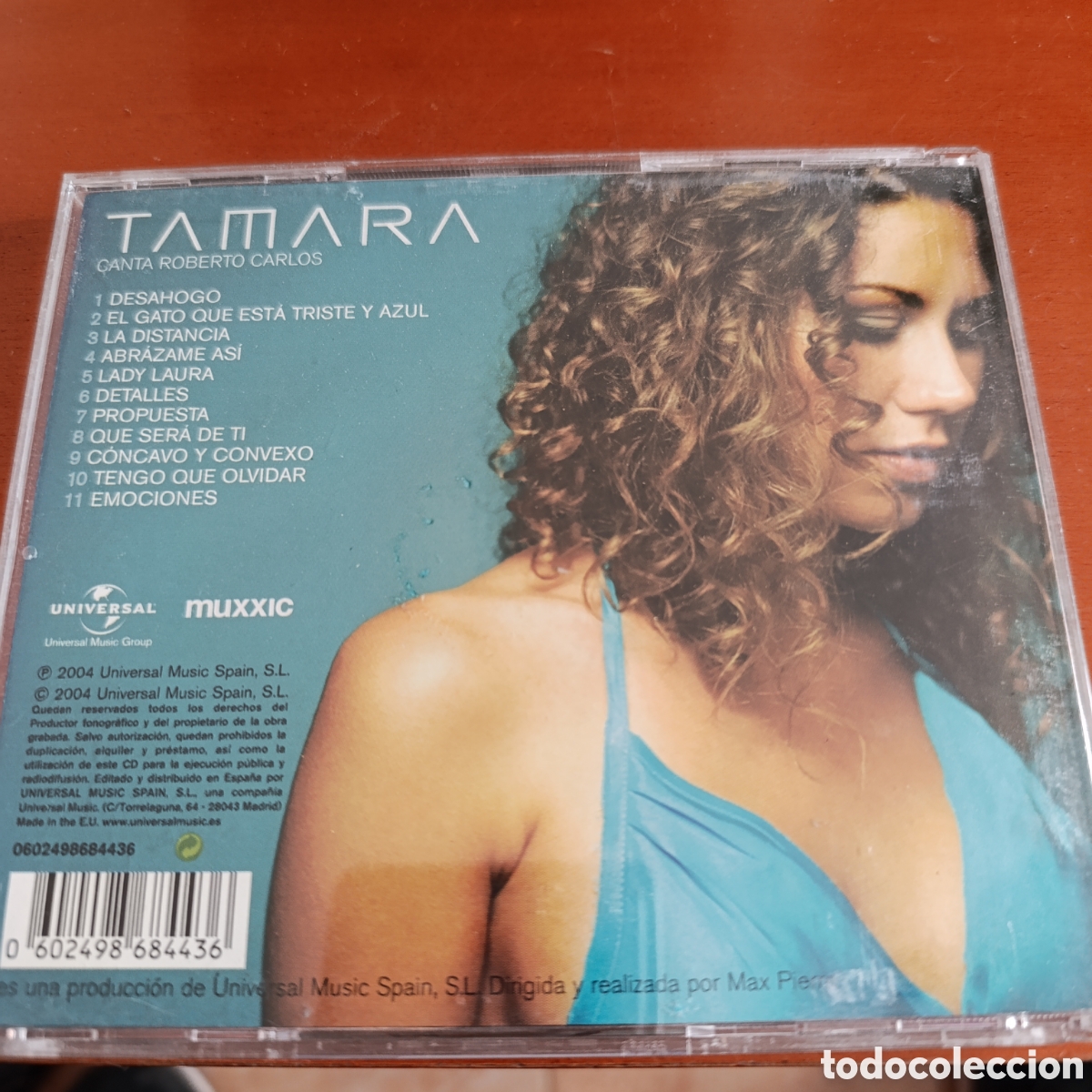CDs de m&uacute;sica: TAMARA CANTA ROBERTO CARLOS - CD - Foto 2