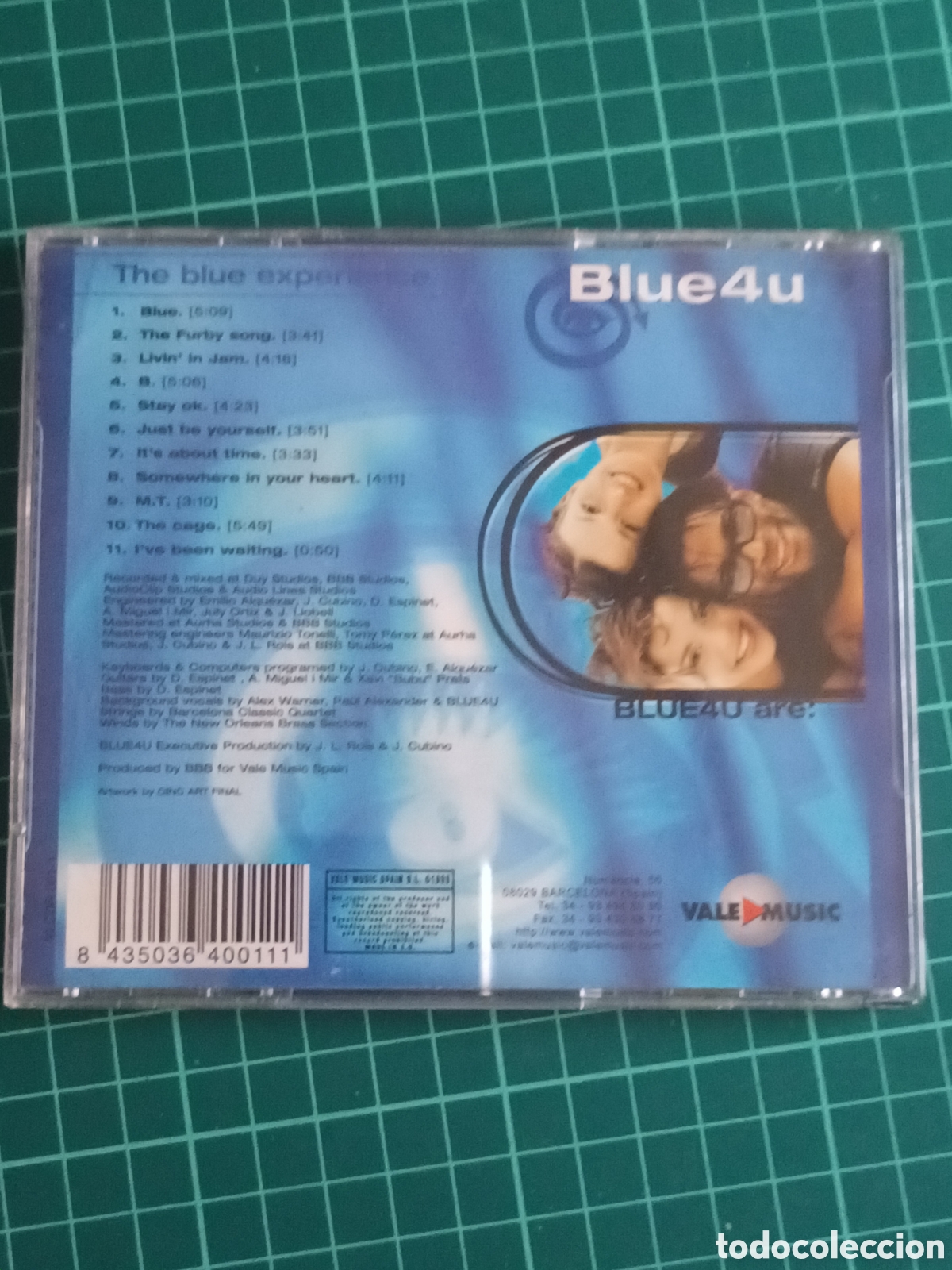 CDs de m&uacute;sica: Blue4u the blue experience - Foto 2
